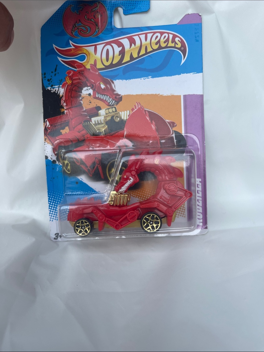 Hot Wheels Red Dragon Racer - Red - Picture 6 of 6